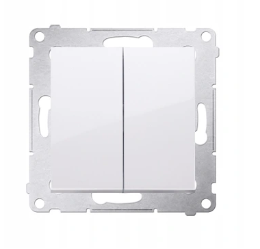 Simon 54 przycisk zwierny biały DP2.01/11